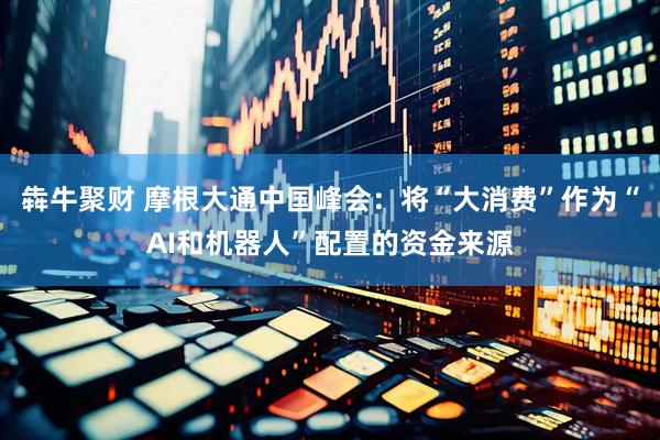 犇牛聚财 摩根大通中国峰会:将“大消费”作为“AI和机器人”配置的资金来源
